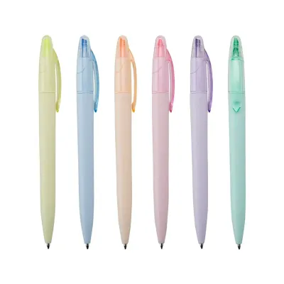 Caneta Plastica Marca Texto