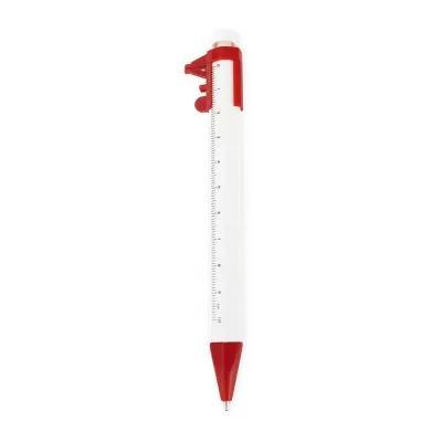 Caneta plástica paquímetro