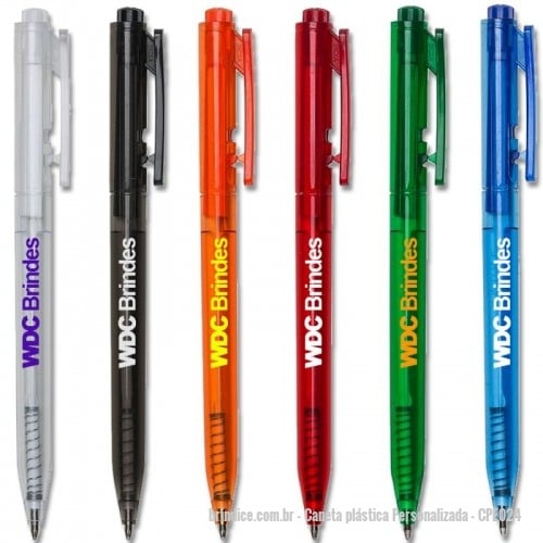 Caneta Plastica Personalizada