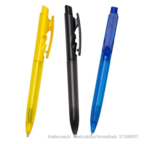 Caneta Plastica Personalizada