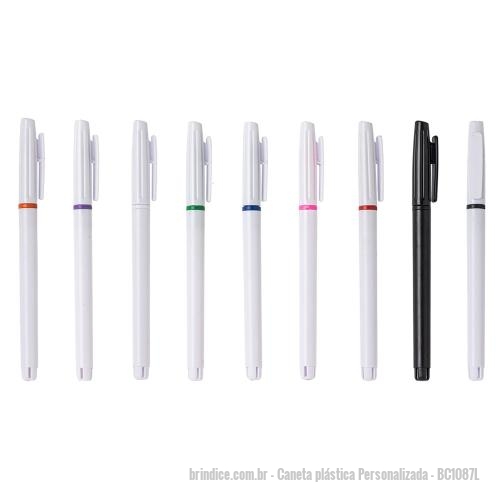 Caneta Plastica Personalizada