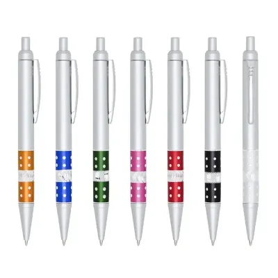 Caneta Plastica Strass Cp41