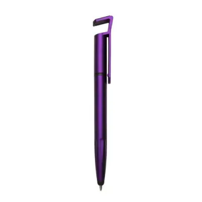 Caneta Plastica Touch Com Suporte