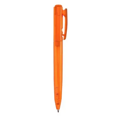 Caneta Plastica Translucida Personalizada