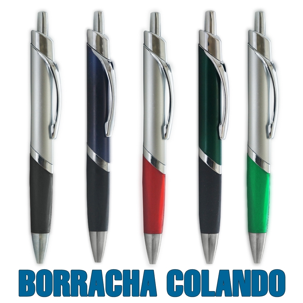 Caneta Plástica Triangular Personalizada — foto 2