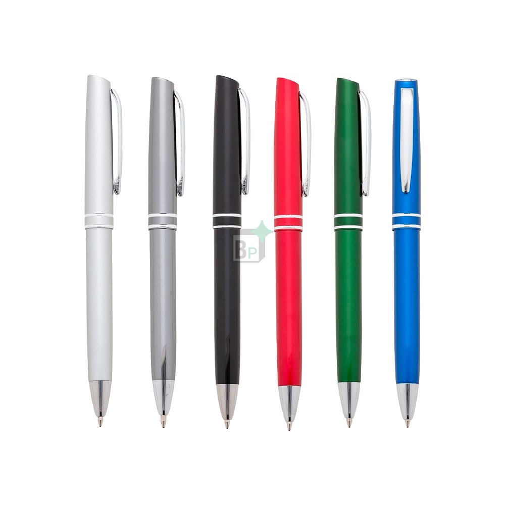 Caneta Semimetal com 2 Aneis Personalizado