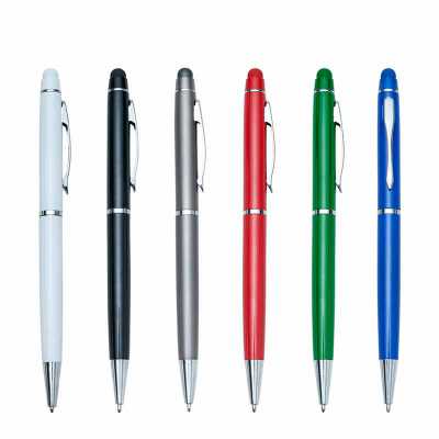 Caneta Semimetal Touch Personalizada