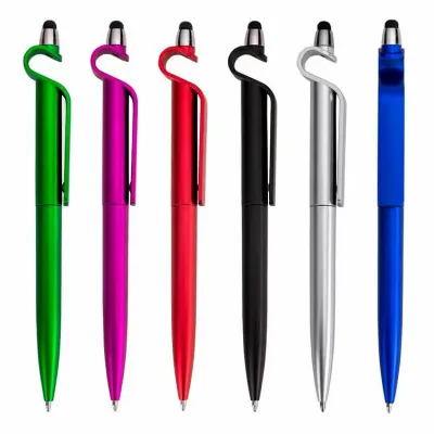 Caneta Touch Com Suporte Para Celular