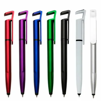 Caneta Touch Com Suporte Para Celular