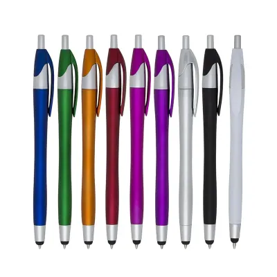 Canetas com ponteira touch screen (cores)