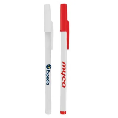 Canetas Personalizadas Zero White