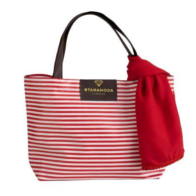 Canga Com Bolsa Listrada