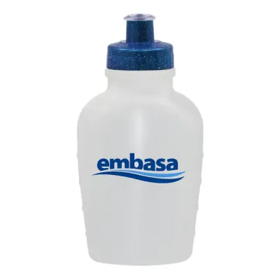 Cantil 500ml Tampa Fibra Madeira Azul