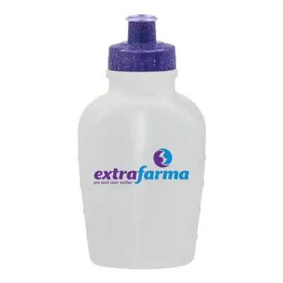 Cantil 500ml Tampa Fibra Madeira Lilas