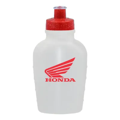 Cantil 500ml Tampa Fibra Madeira Vermelho