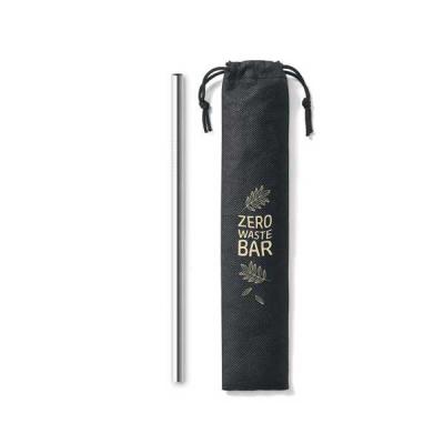 Canudo de Metal Grosso Personalizado