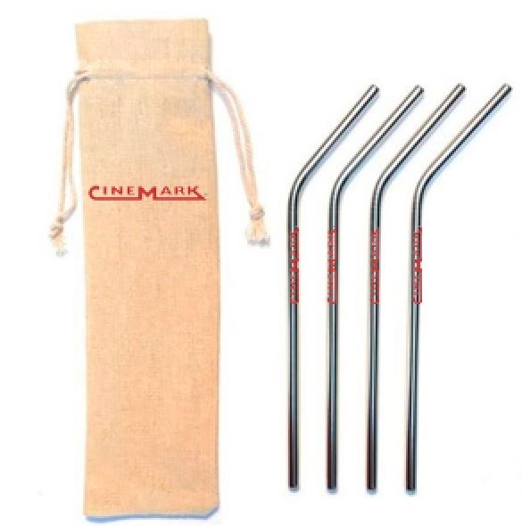 Canudo em Inox Curvado