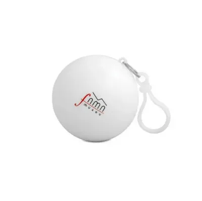 Capa de Chuva Personalizada Com Mosquetao