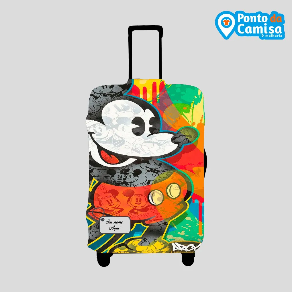 Capa de Mala - Mickey Mouse