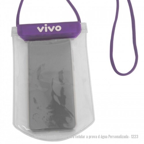 Capa Para Celular A Prova D Agua Personalizada
