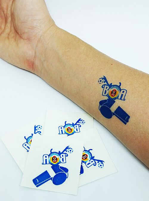 Tatuagens personalizadas promocionais