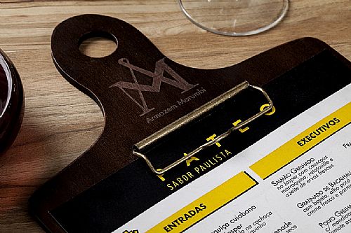 Cardápio em Madeira Personalizado — foto 2