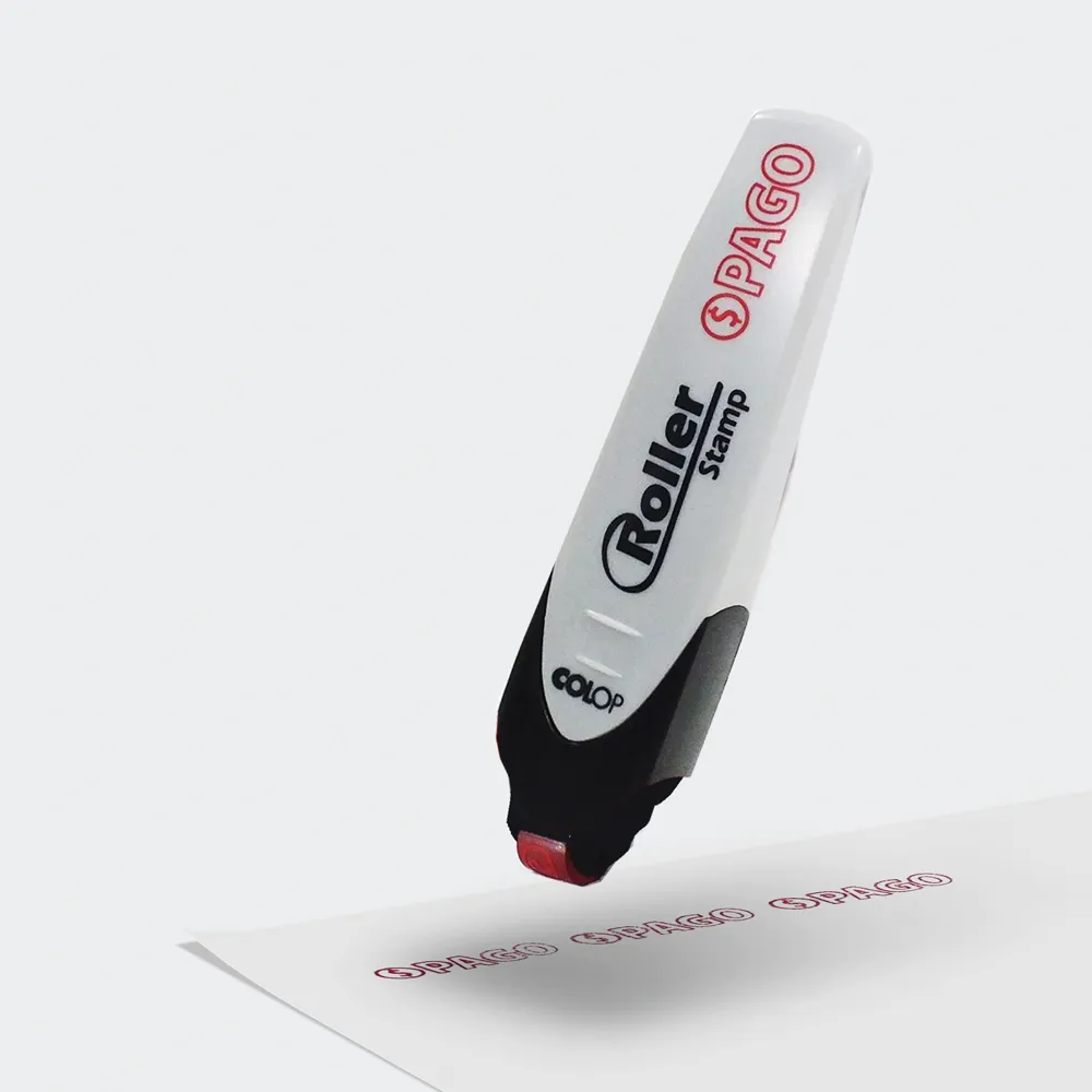 Carimbo Colop Roller Stamp PAGO