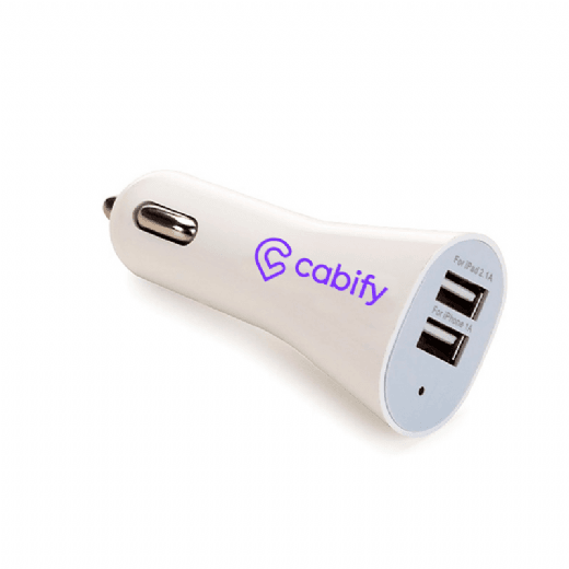 Carregador USB Veicular Personalizado