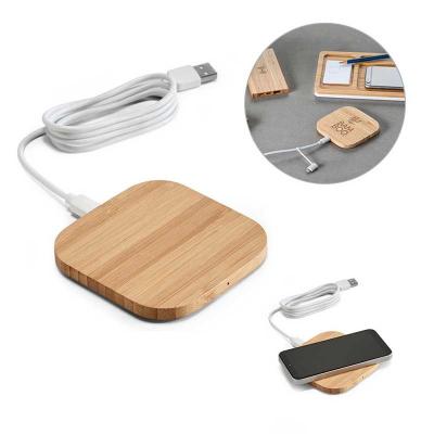 Carregador Wireless em Bambu