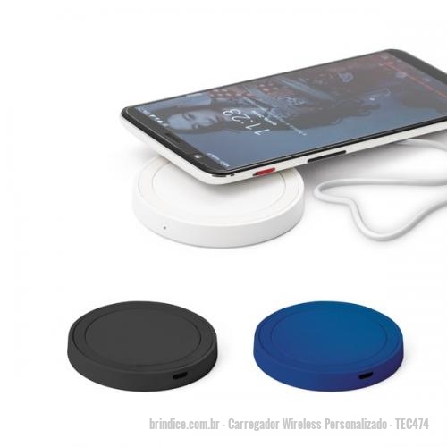 Carregador Wireless Personalizado