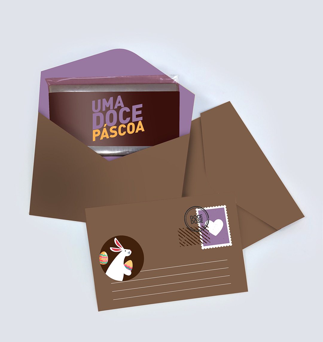 Carta Chocolate - Páscoa