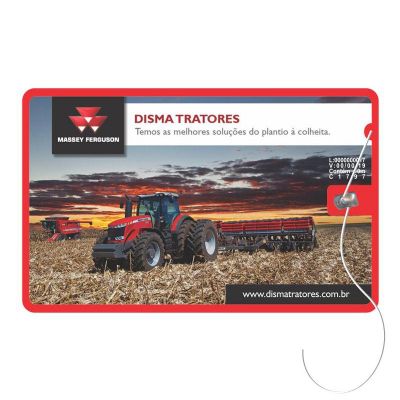 Cartao Com Etiqueta Impressa ou Colada