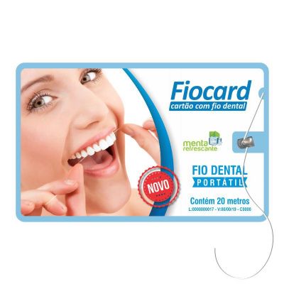 Cartao Com Fio Dental 10 Metros