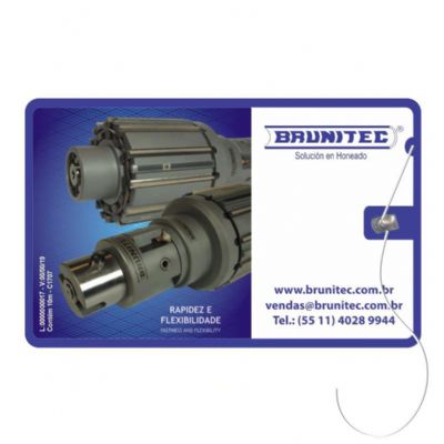 Cartao Com Fio Dental Brunitec Personalizado