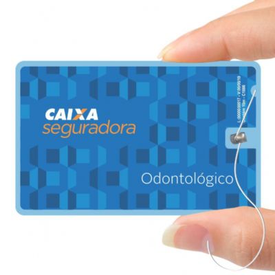 Cartao Com Fio Dental Odontologico Promocional