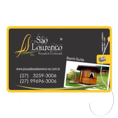 Cartao Com Fio Dental Pousada Sao Lourenco