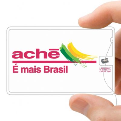 Cartao Com Fio Dental Sabor Menta