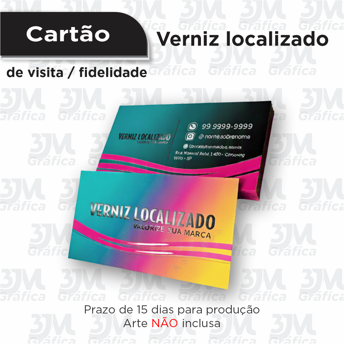 Cartão de visita 300g