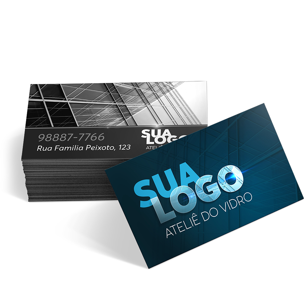 Cartão de Visita 300g 4x1 - 2.000 unidades