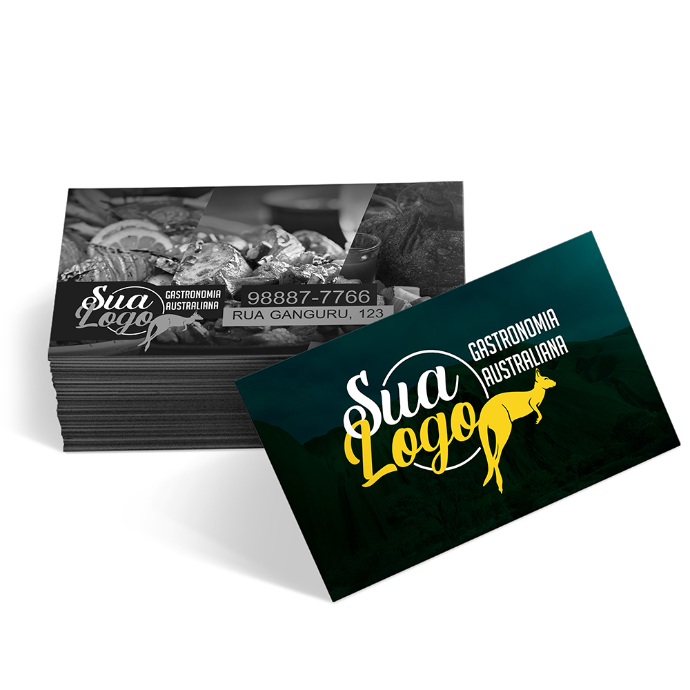 Cartão de Visita 300g 4x1 - 5.000 unidades