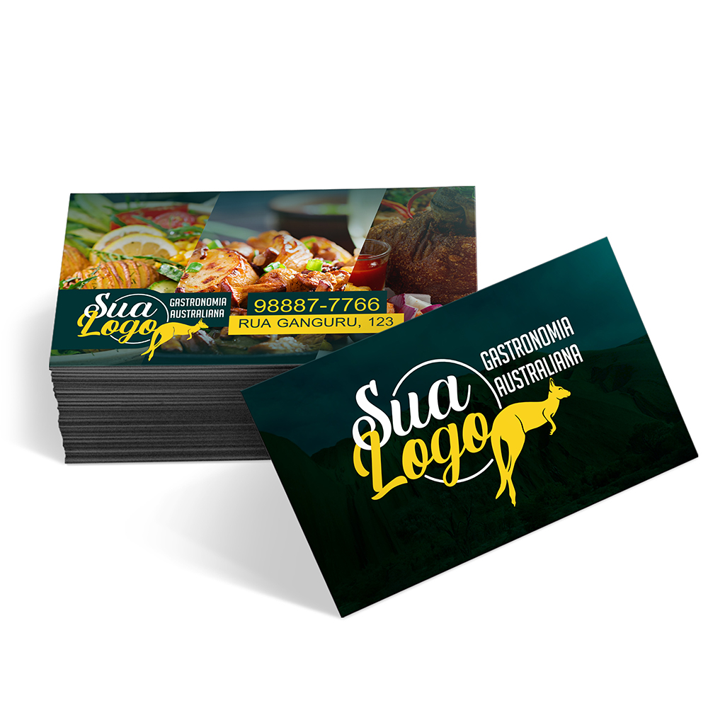 Cartão de Visita 300g 4x4 - 5.000 unidades