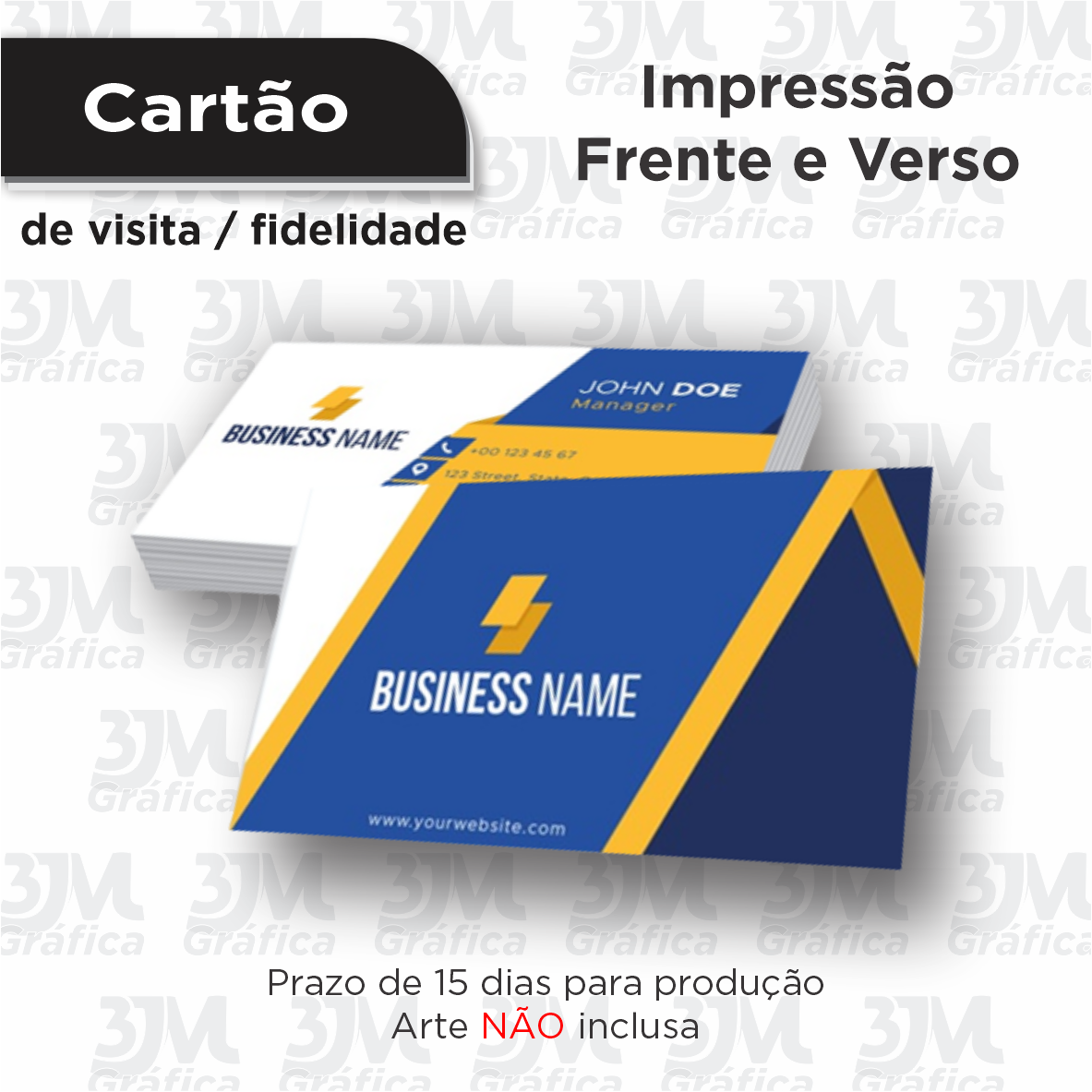 Cartão de visita 4x4
