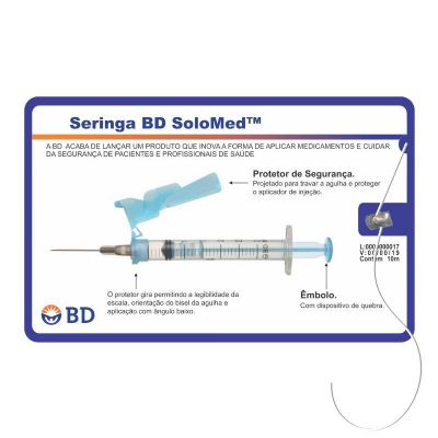 Cartão promocional com fio dental