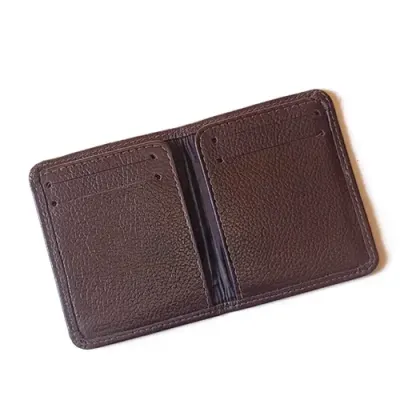 Carteira Slim Couro Legitimo Personalizada