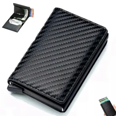 Carteira Slim Porta Cartoes Antifurto