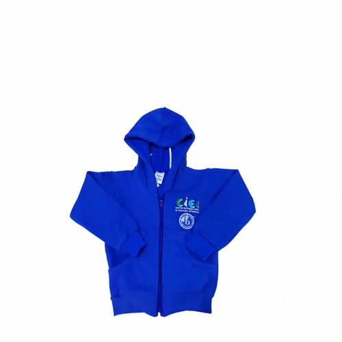 Casaco Moletom - Azul Royal - CIEI