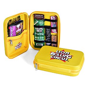Case com Bolso em Tela e Elásticos para Produtos de Tabacaria e Headshop - BR Kush