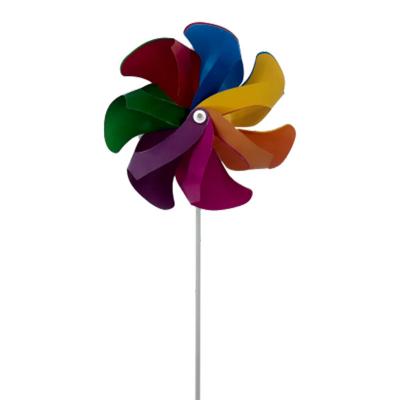 Catavento promocional 7 pontas multicores