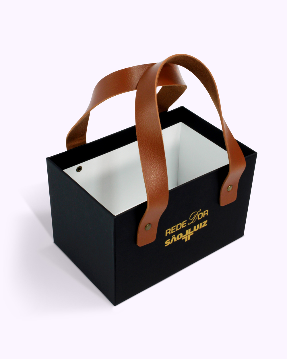 Cesta Cartonada Personalizada Premium