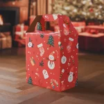 Cesta de Natal Personalizada - 30x18x34 cm - 500